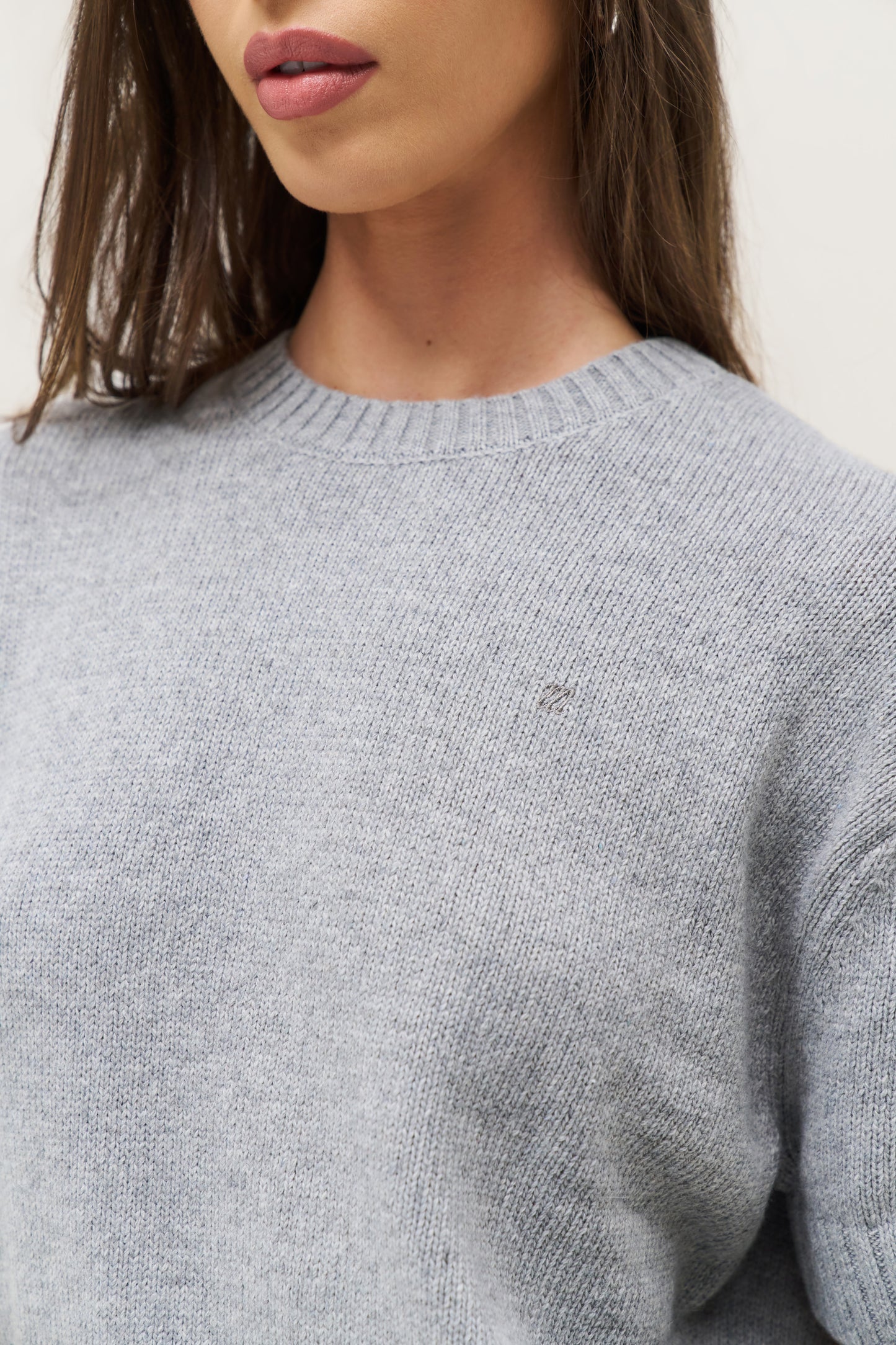 Sofia Knit Sweater - Grey