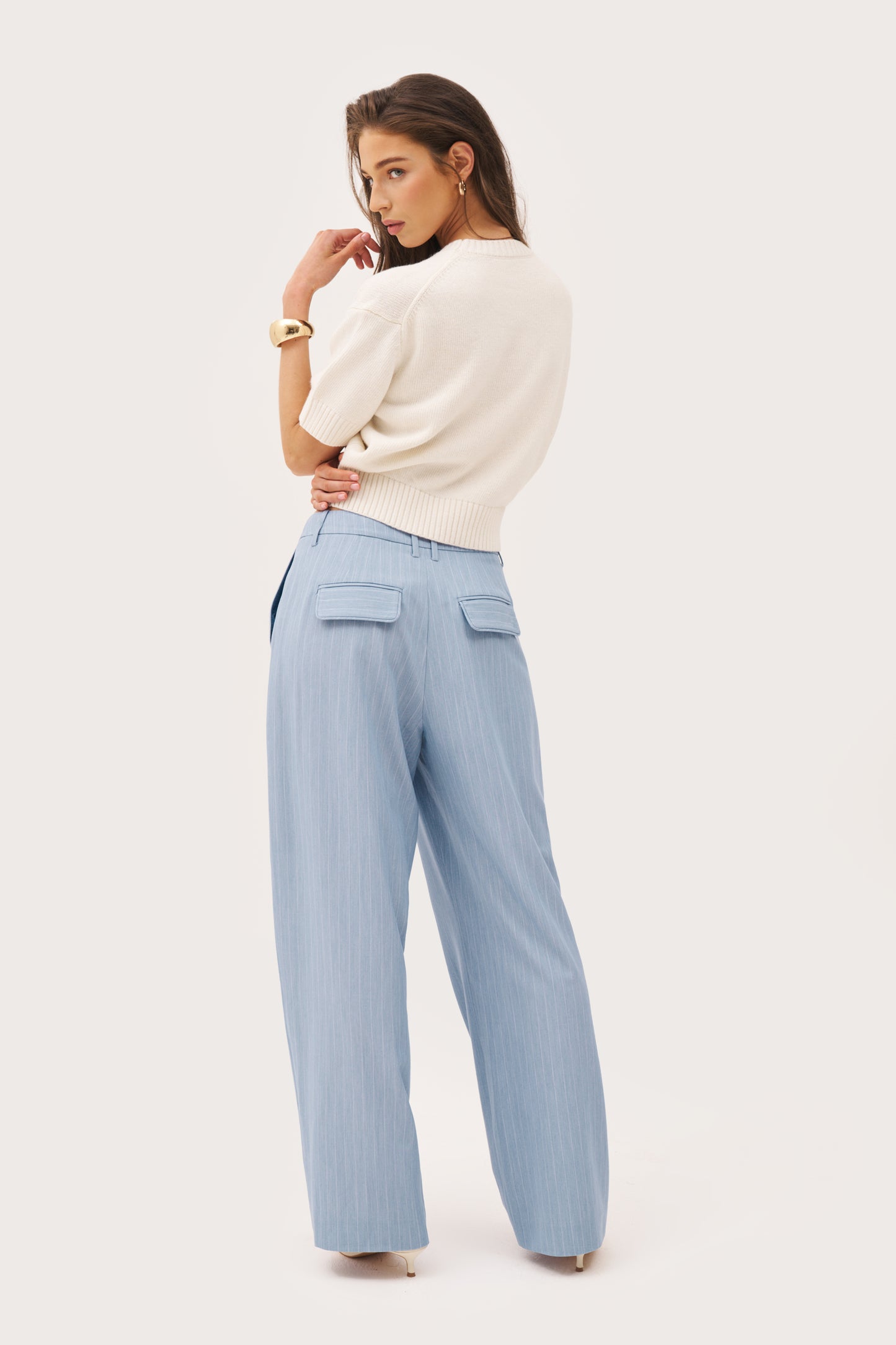 Sofia Knit Sweater - Cream