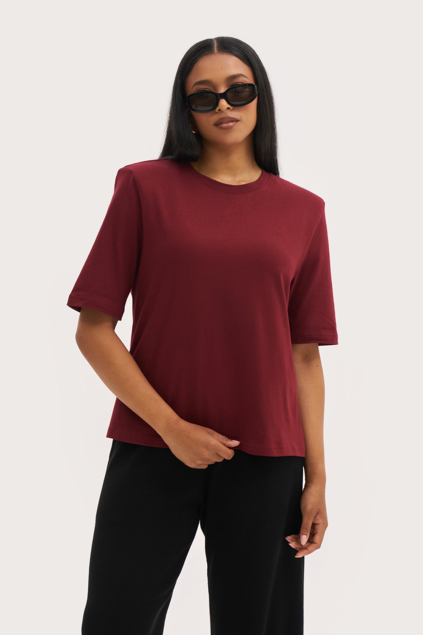 Power T-Shirt - Wine
