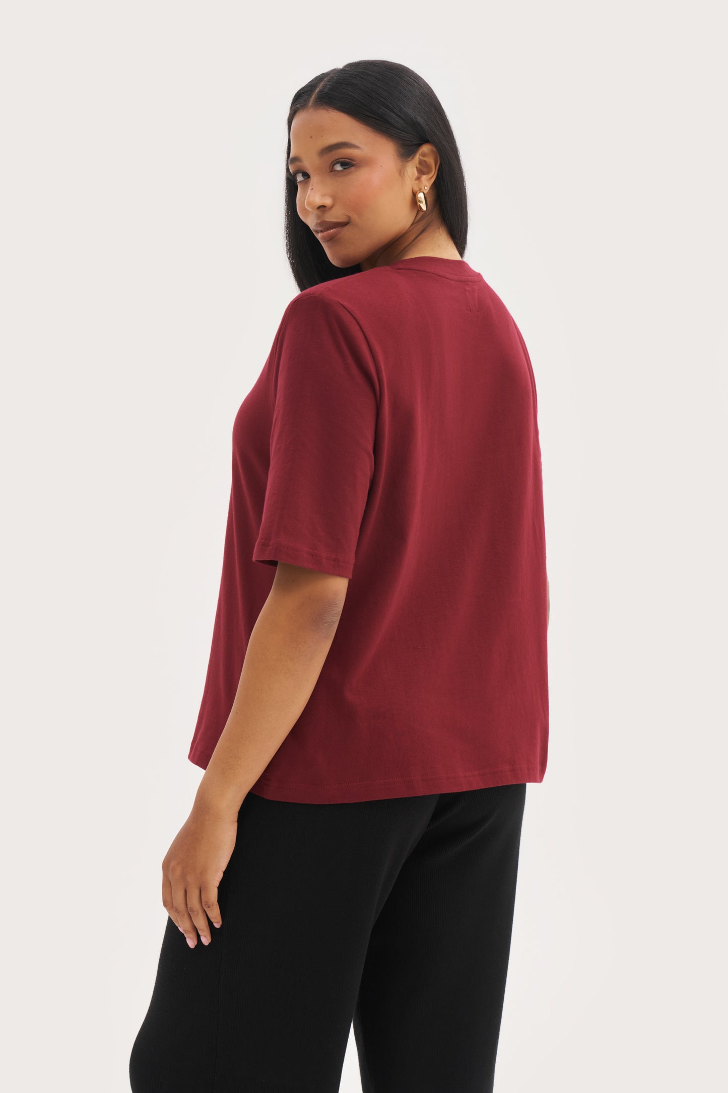 Power T-Shirt - Wine