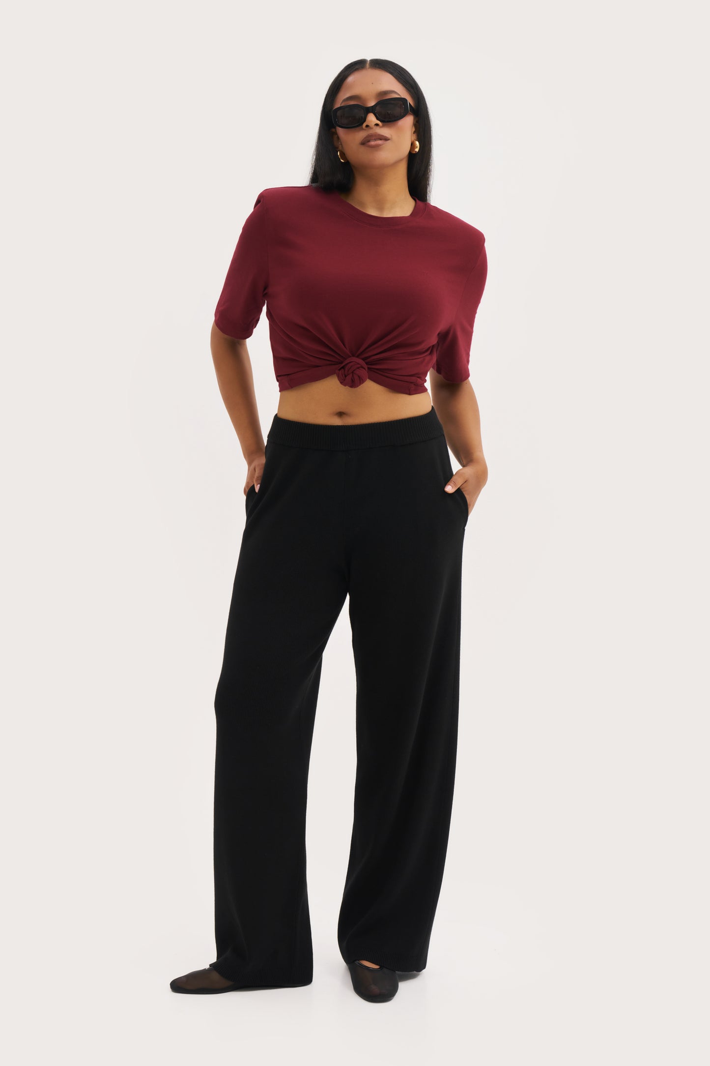 Power T-Shirt - Wine
