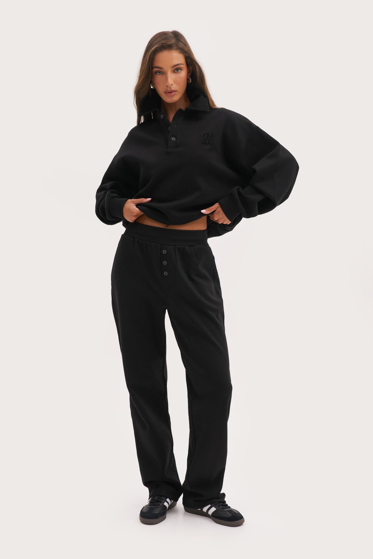 Daily Errands Straight Leg Joggers - Vintage Black