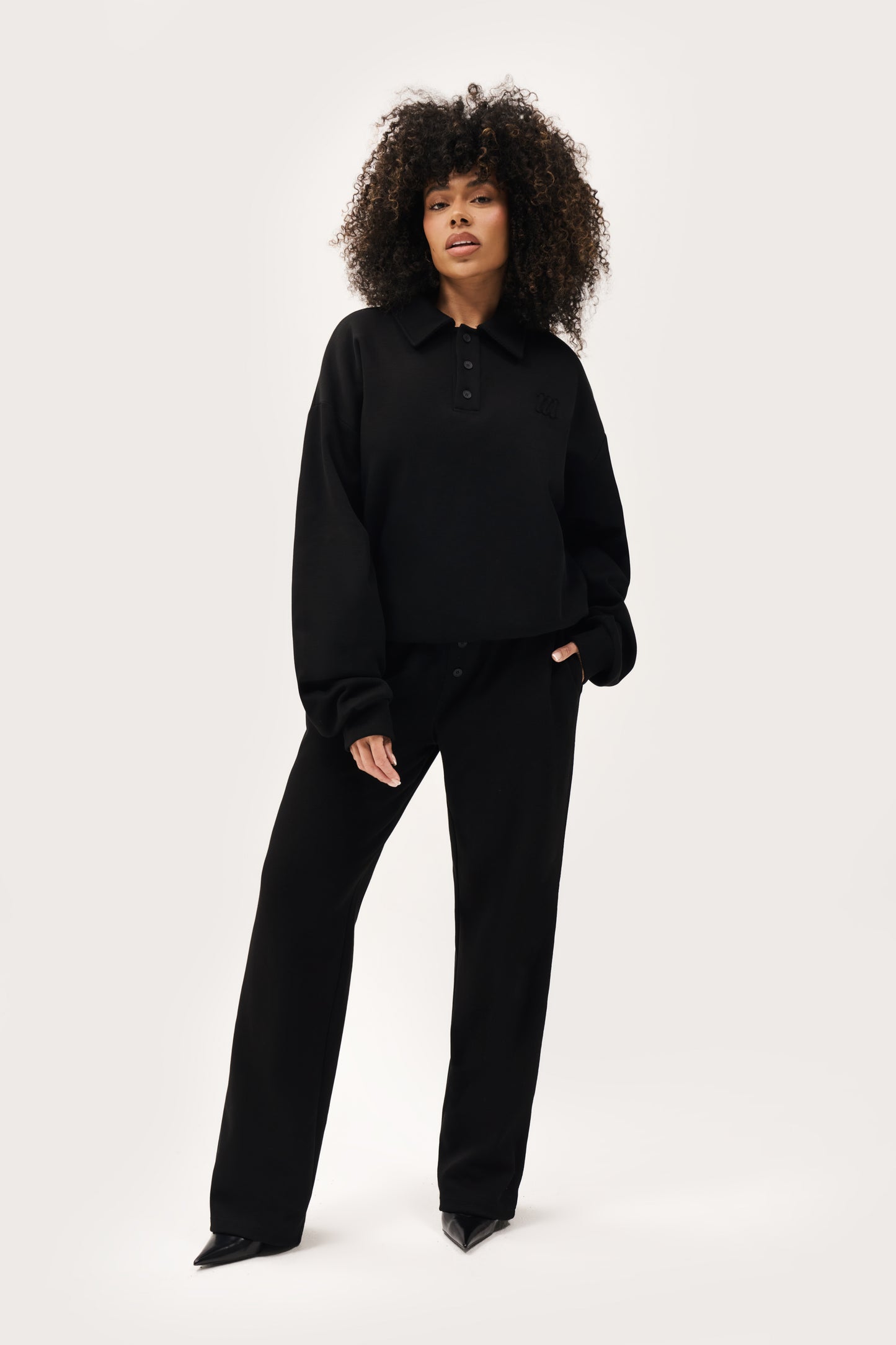 Daily Errands Straight Leg Joggers - Vintage Black