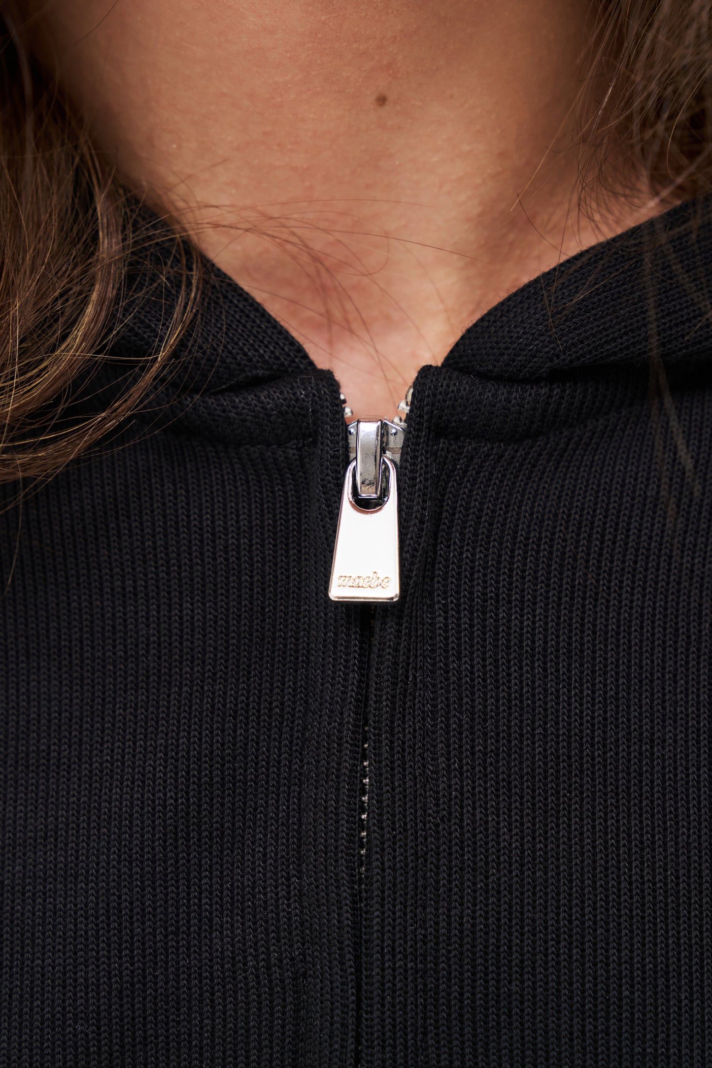 Daily Errands Mid Length Hoodie - Vintage Black