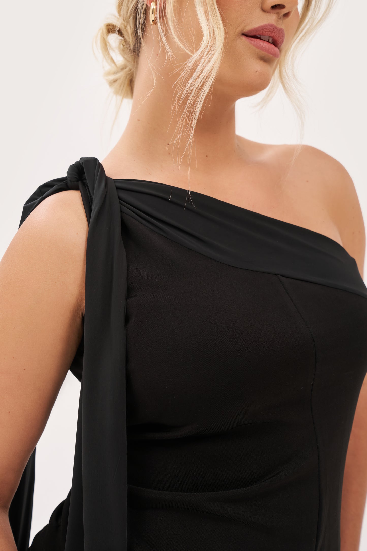 After Hours Halterneck Top - Black