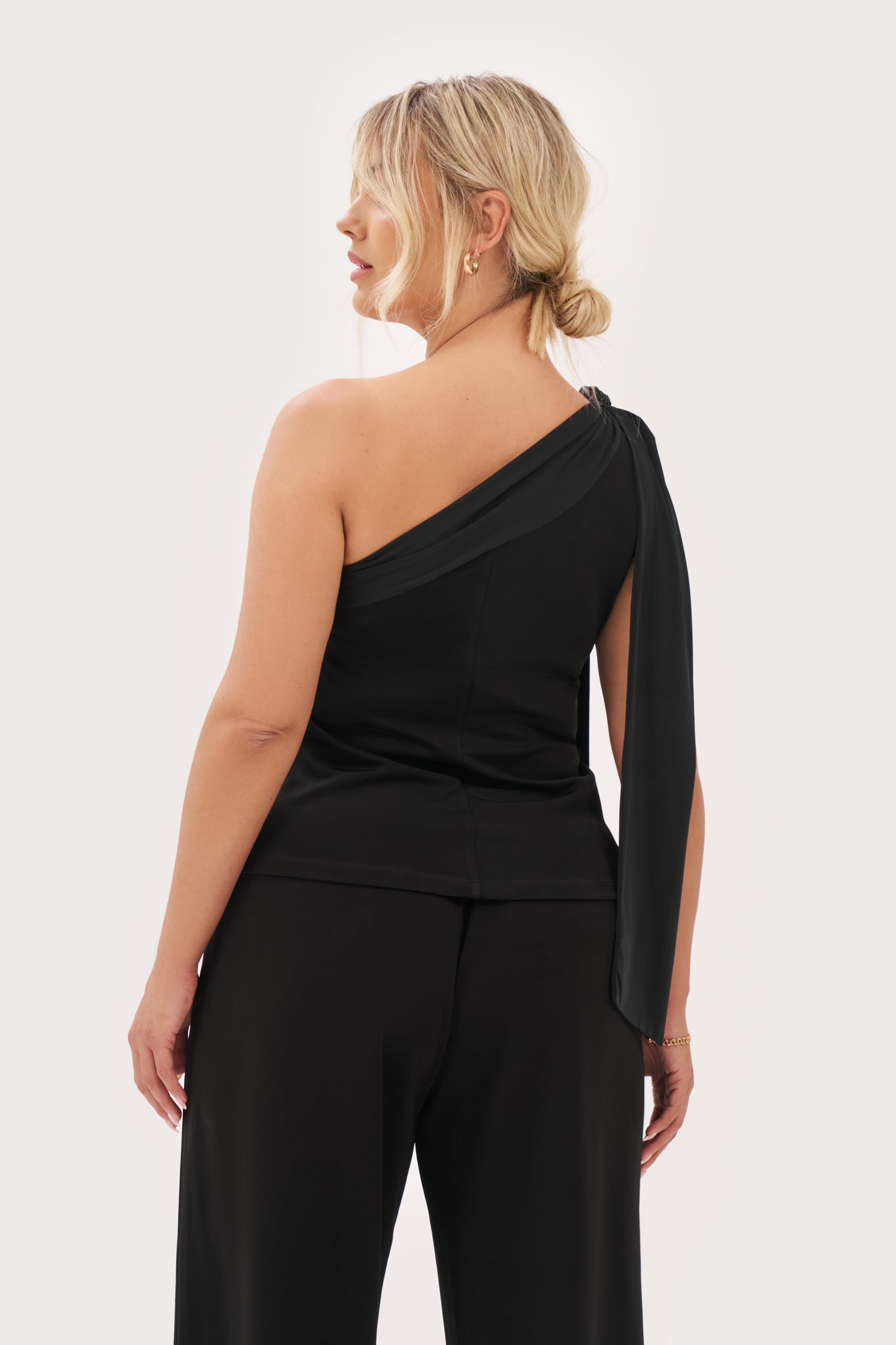After Hours Halterneck Top - Black