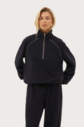 Rotation Jersey Knit Jumper - Navy