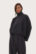 Tailored Track Jacket - Navy Pinstripe