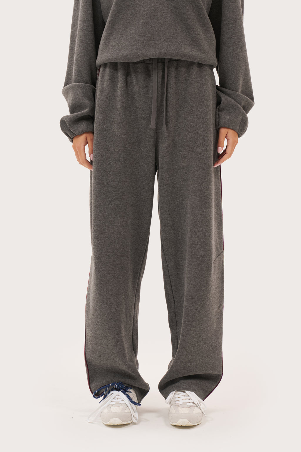 Rotation Jersey Knit Pants - Dark Grey