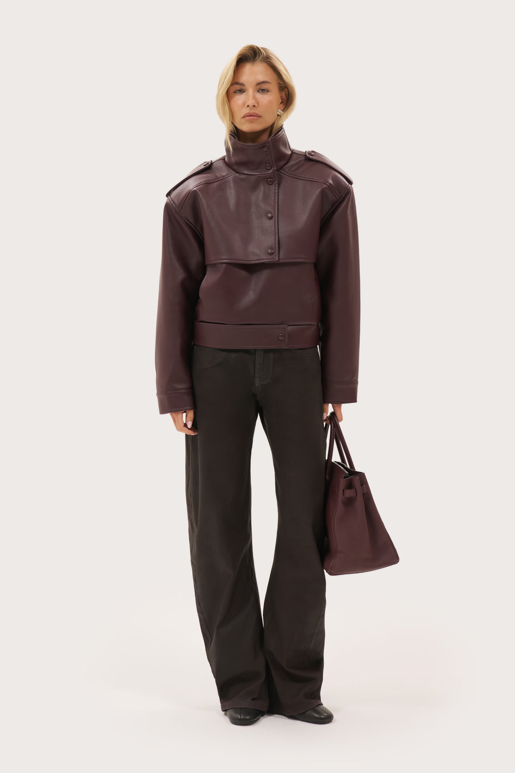 Mulberry Overhead Jacket - Burgundy
