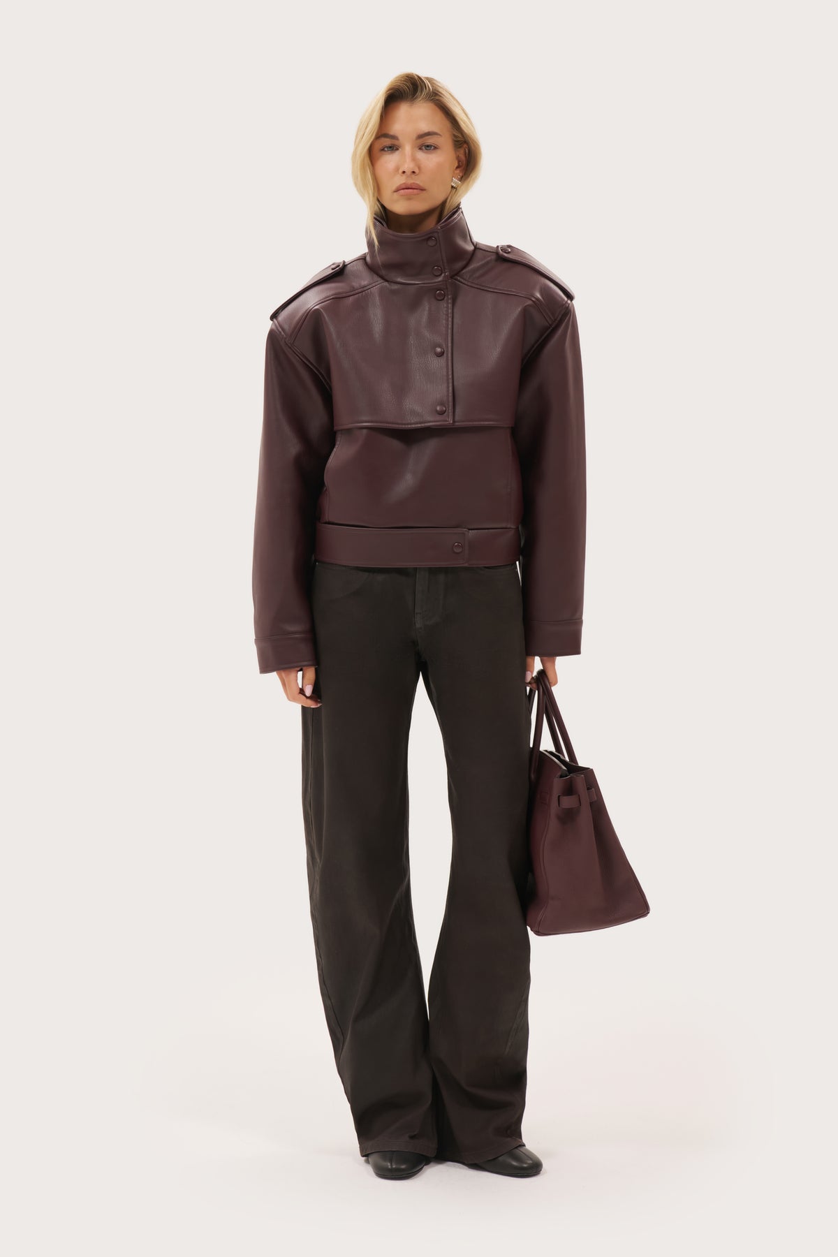 Mulberry Overhead Jacket - Burgundy