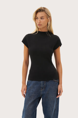 Simplicity Knit Top - Black
