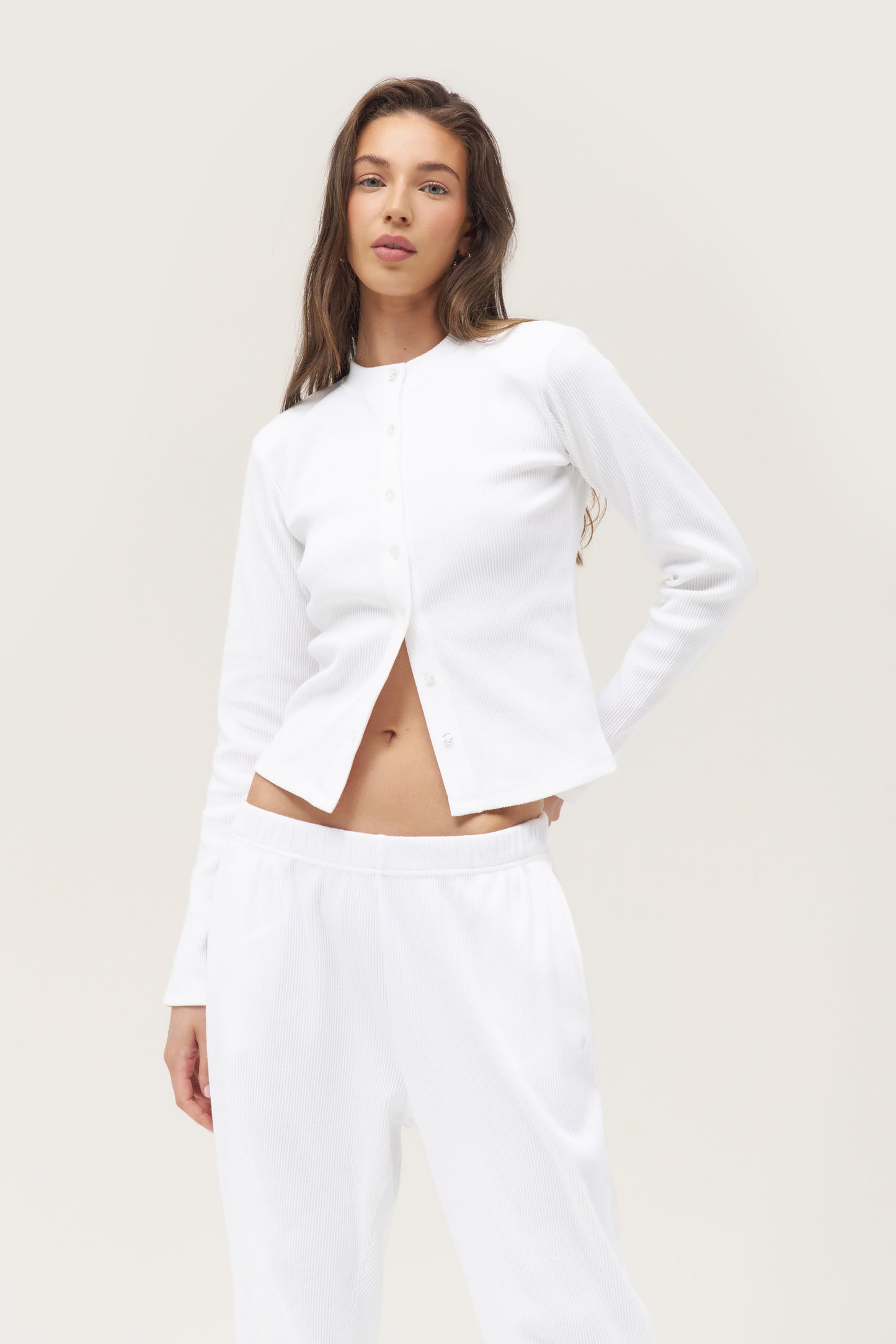 Awayday Pleated Top - Off White