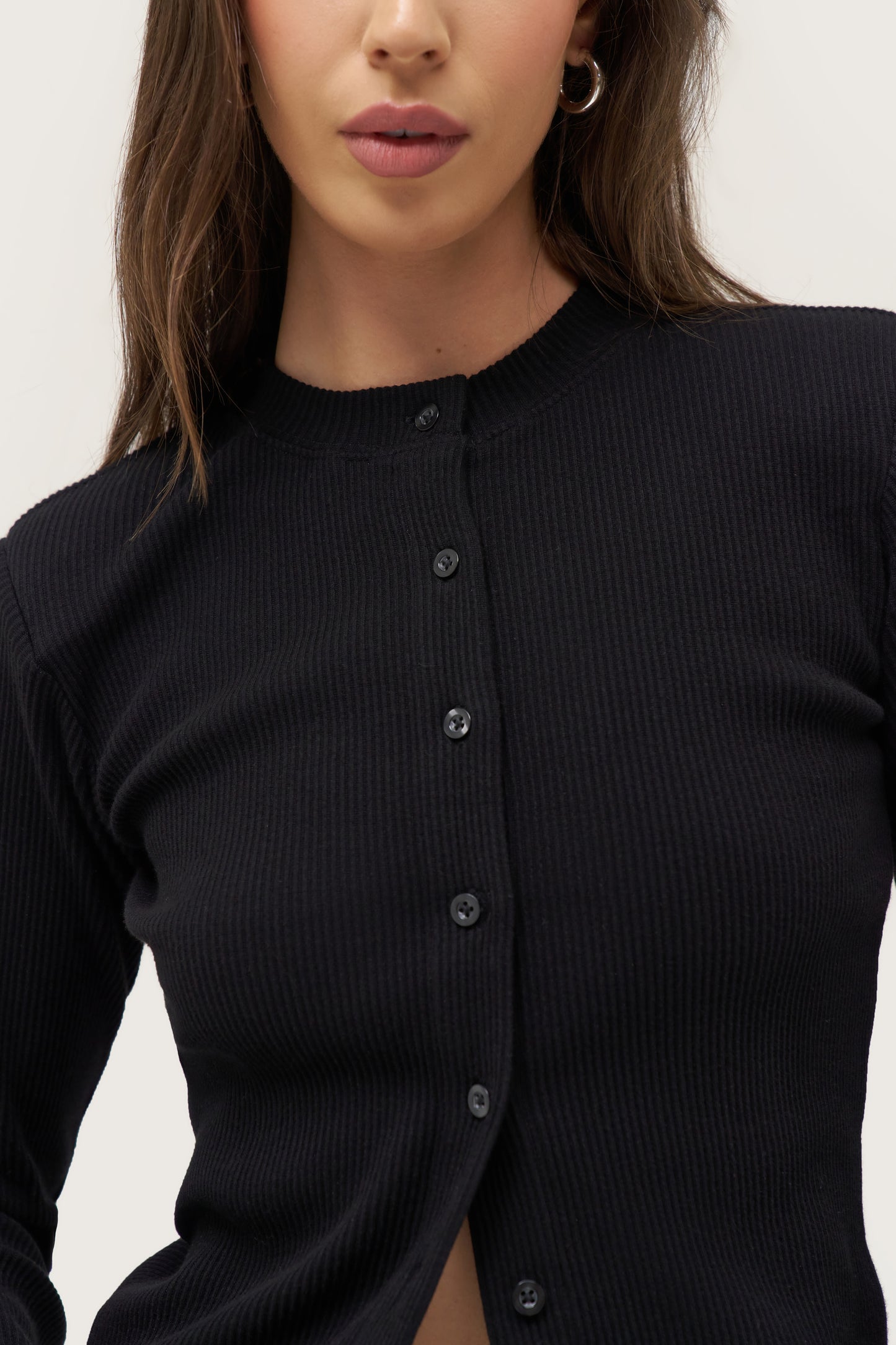 Awayday Pleated Top - Black