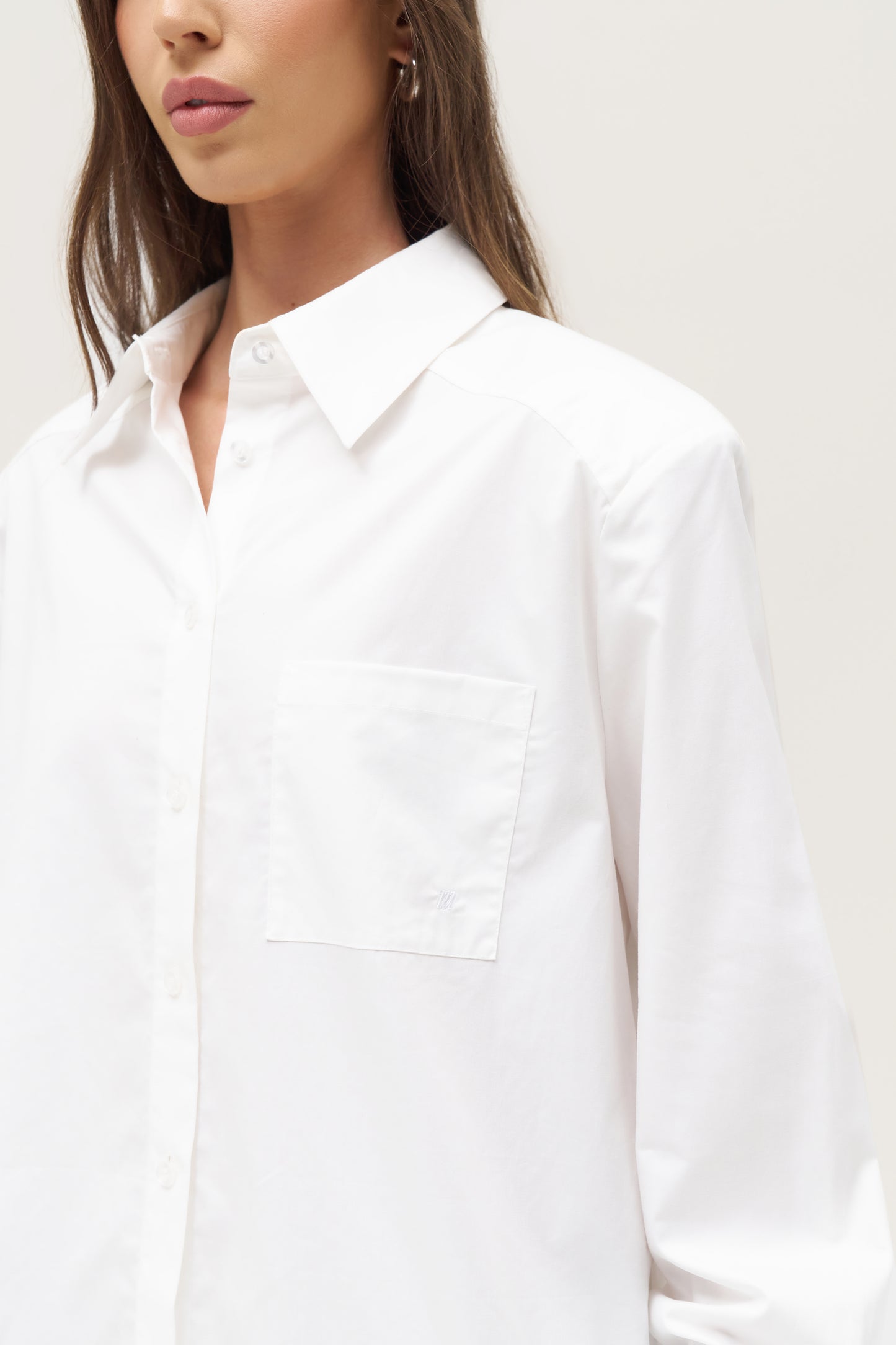 All Tied Up Oversized Shirt - White