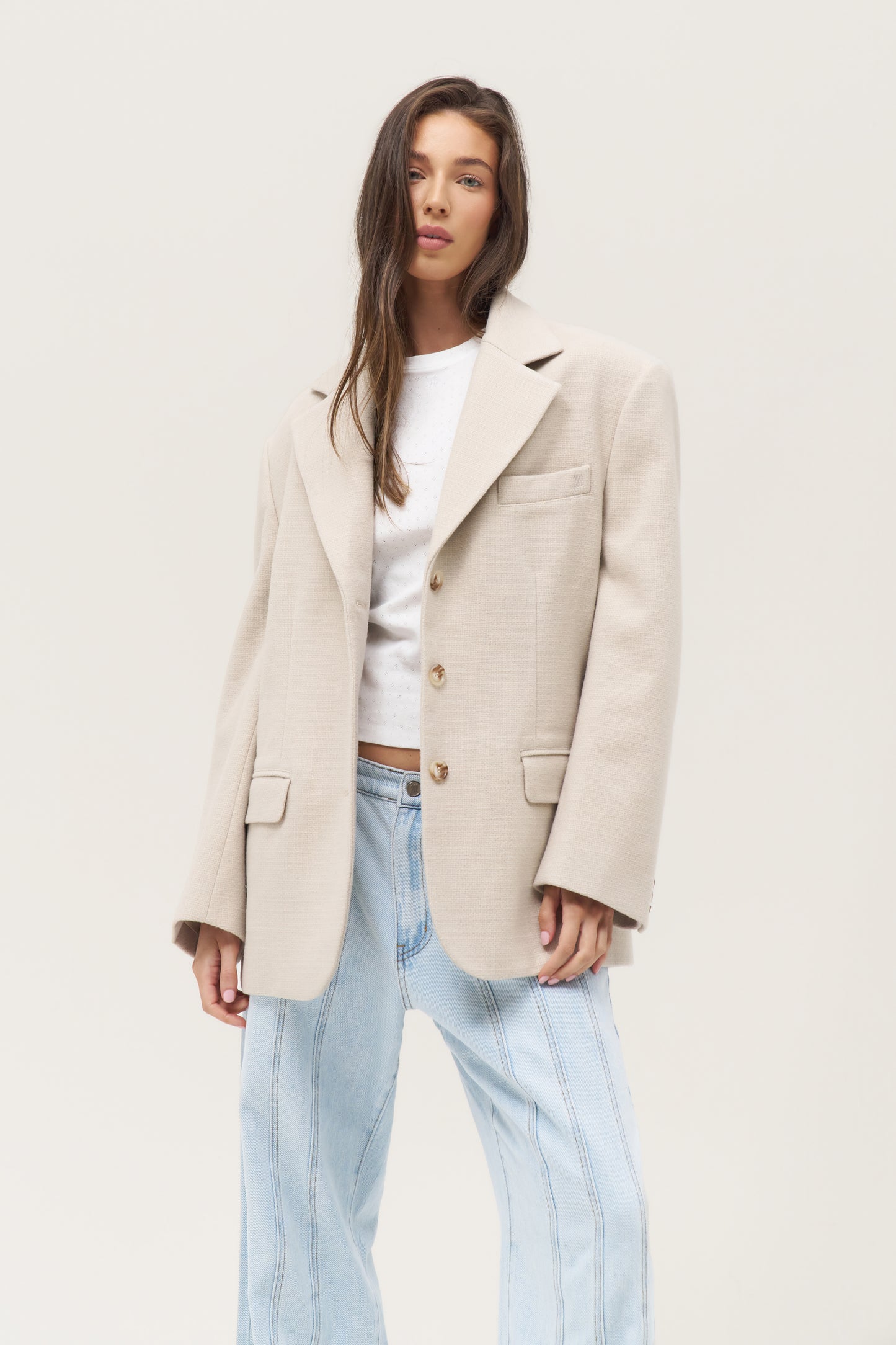 The Ultimate Blazer - Beige