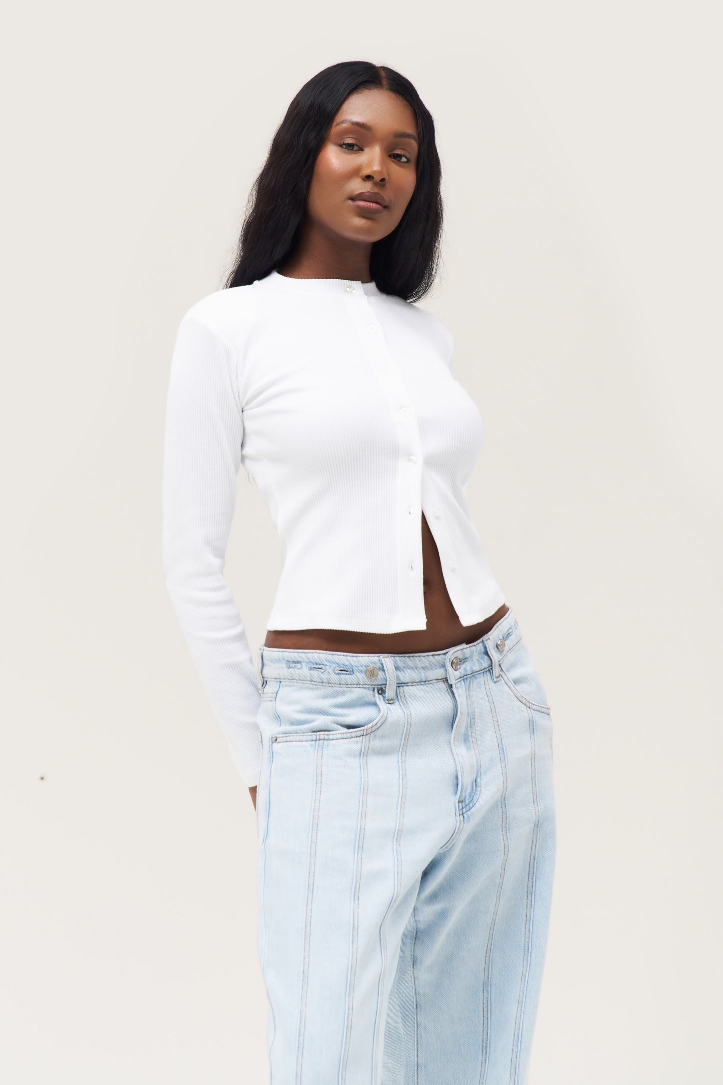 Awayday Pleated Top - Off White