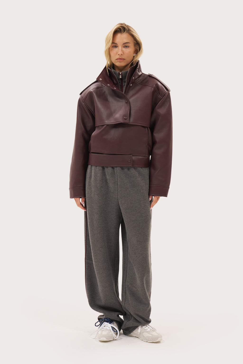 Rotation Jersey Knit Pants - Dark Grey