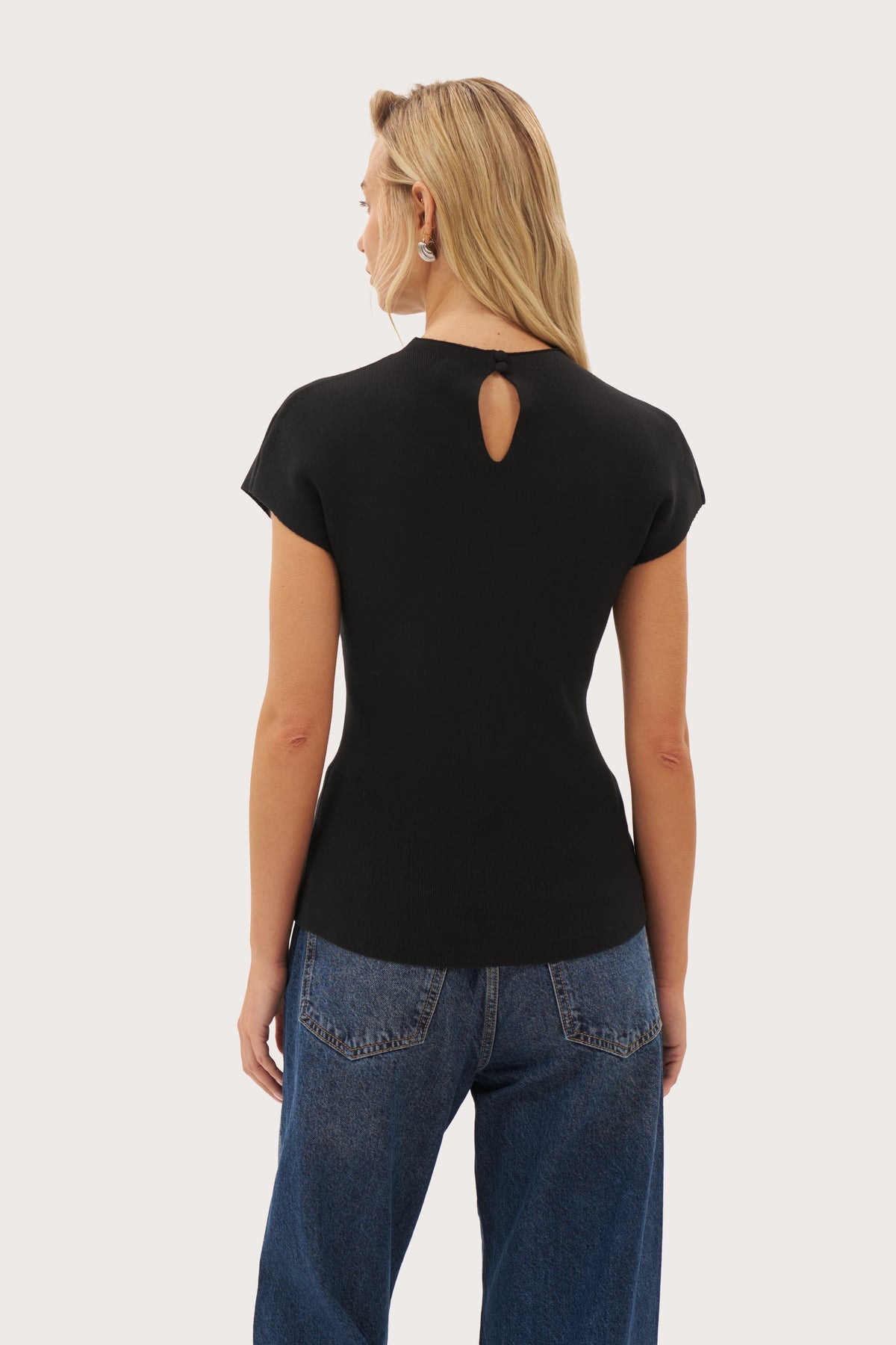 Simplicity Knit Top - Black
