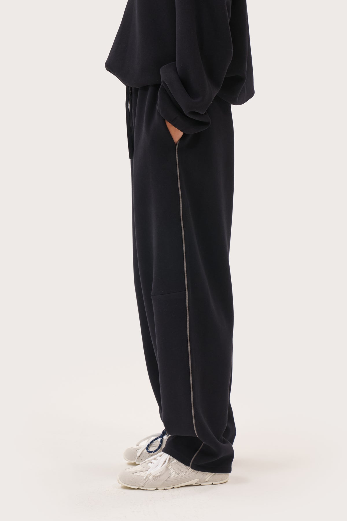 Rotation Jersey Knit Pants - Navy