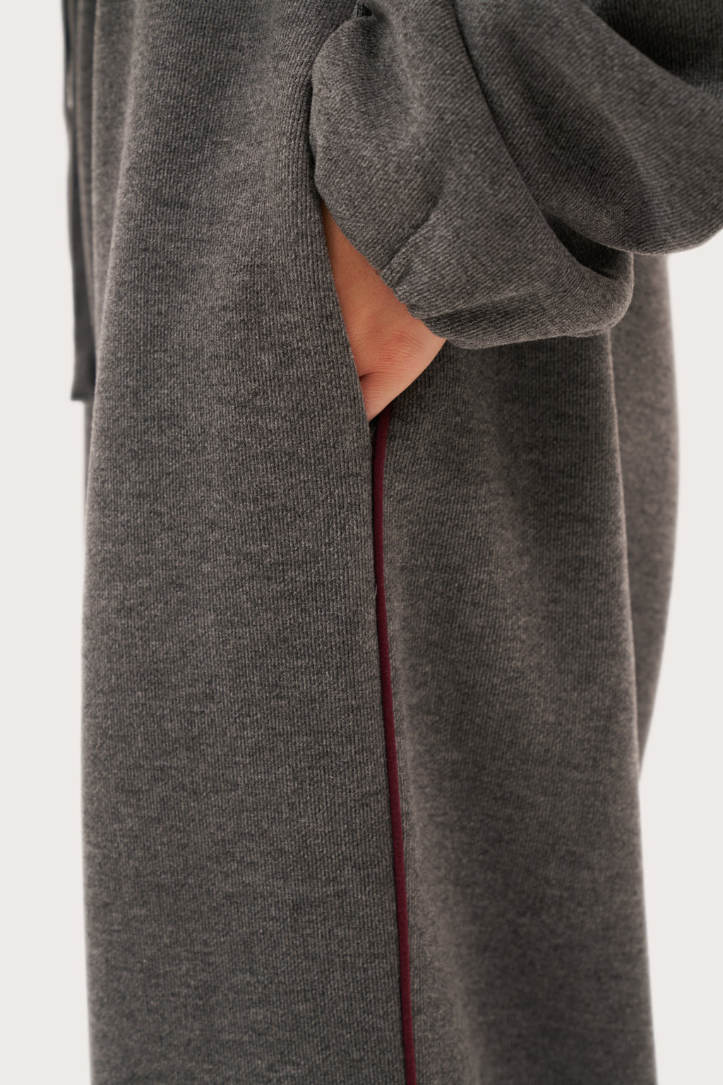 Rotation Jersey Knit Pants - Dark Grey