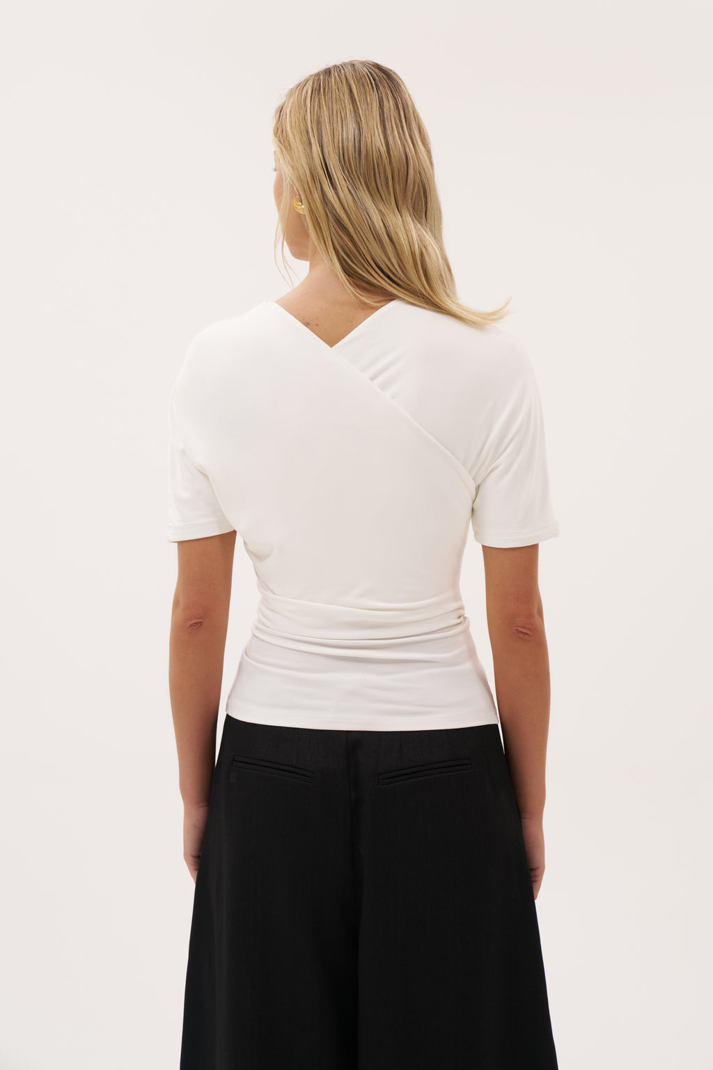 Chia Crossover Tee - White