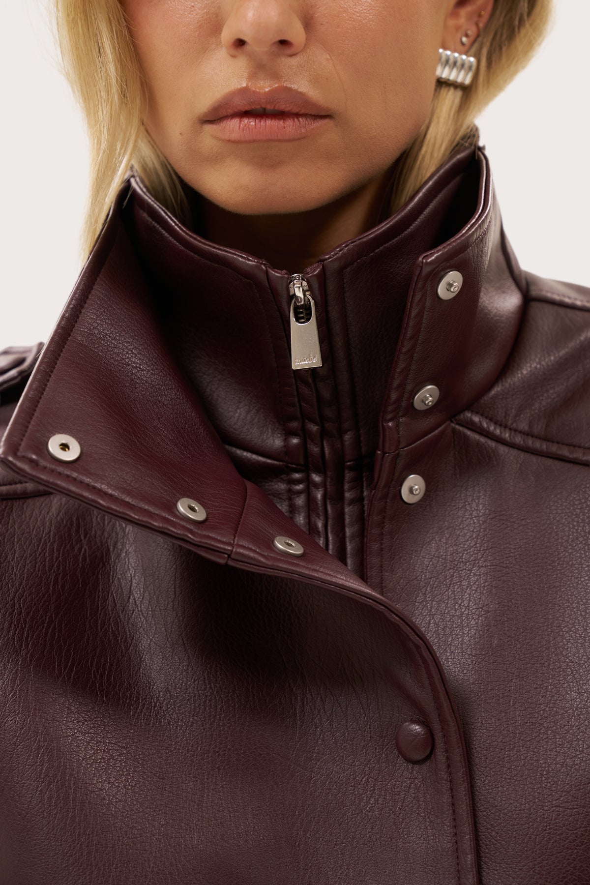 Mulberry Overhead Jacket - Burgundy