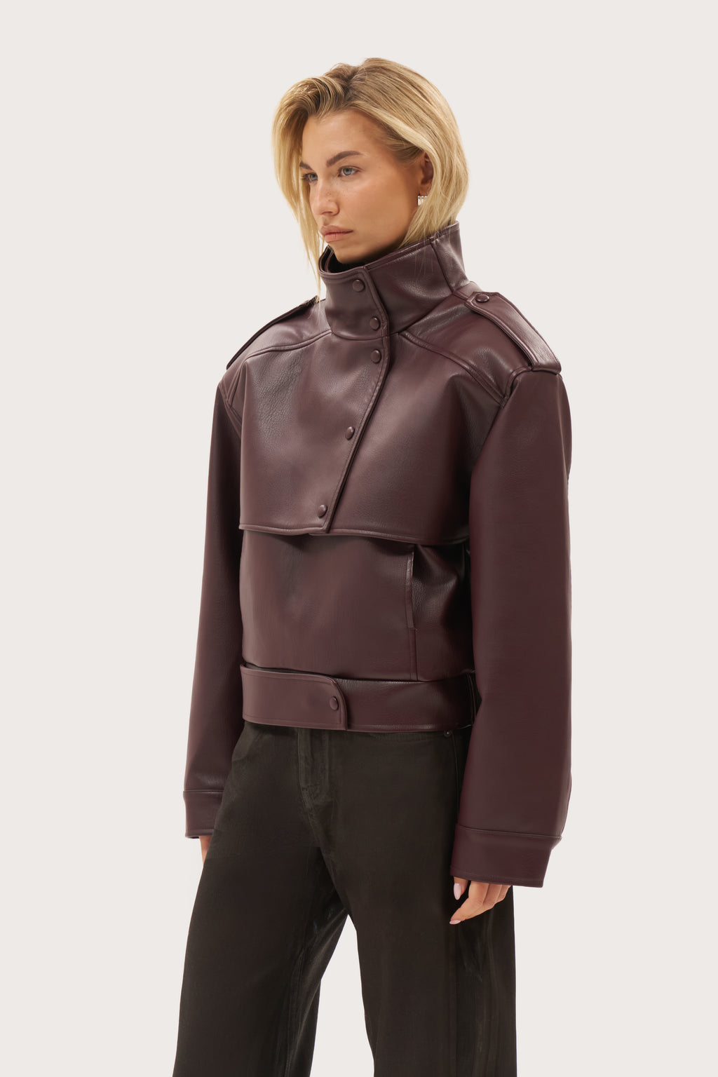 Mulberry Overhead Jacket - Burgundy