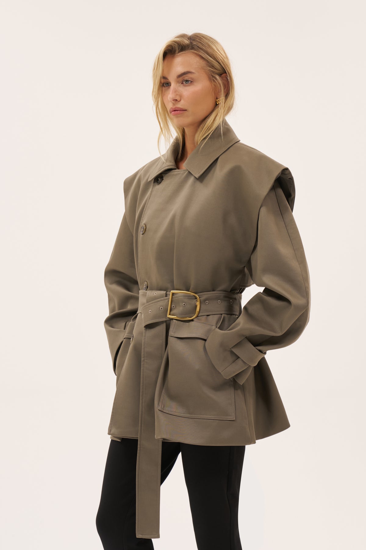 Lowe Trench - Khaki
