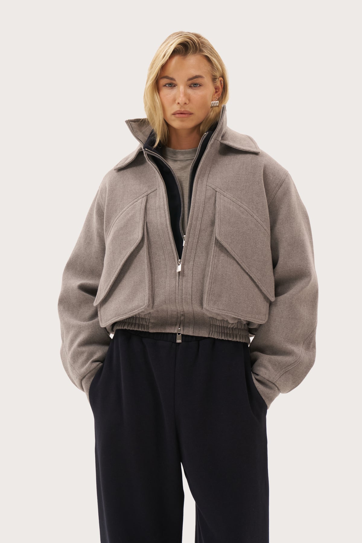 Rotation Jersey Knit Pants - Navy