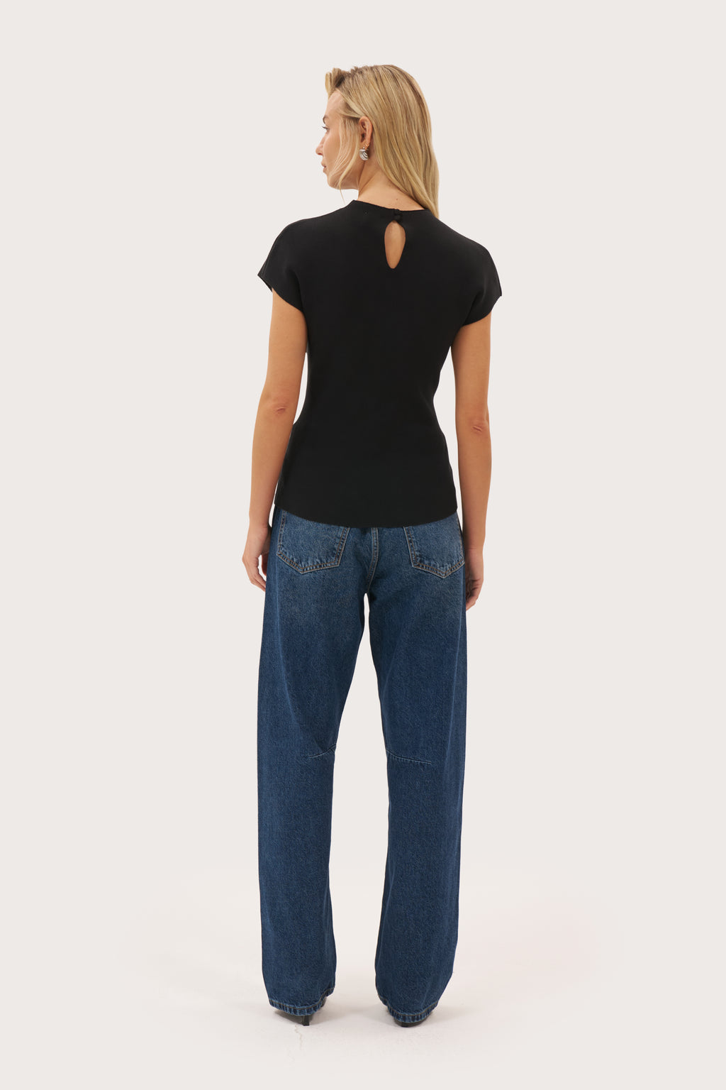 Simplicity Knit Top - Black