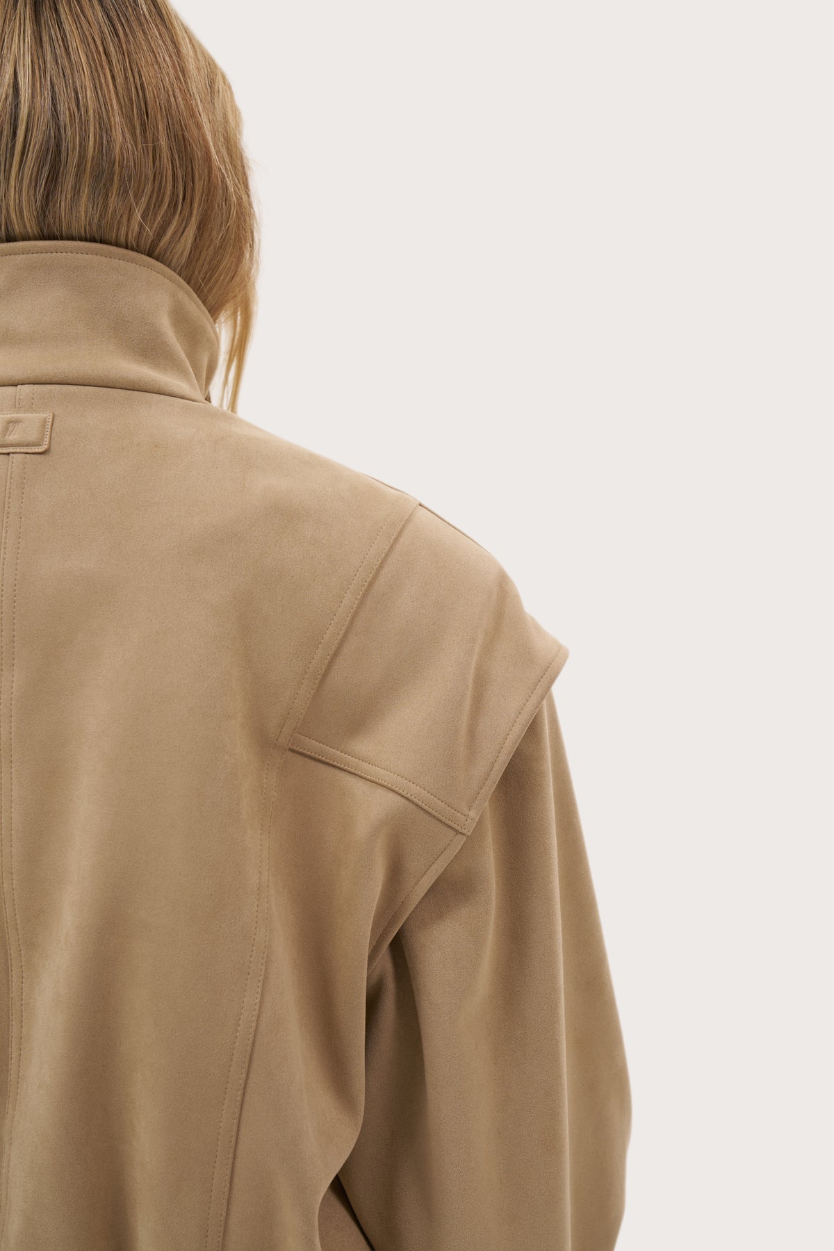 Fawn Oversized Jacket - Beige