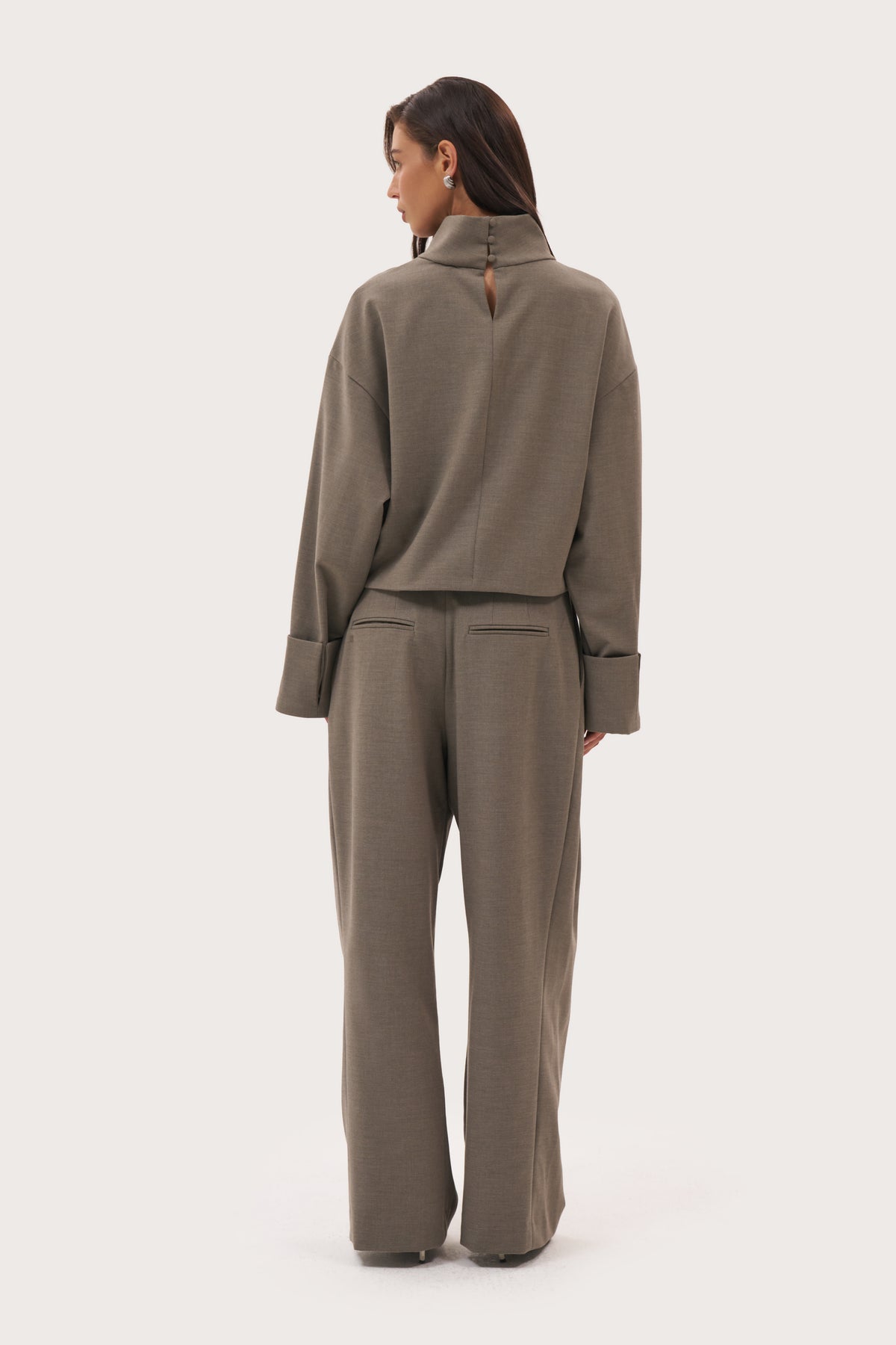 Solene Top - Taupe