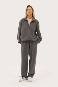 Rotation Jersey Knit Pants - Dark Grey