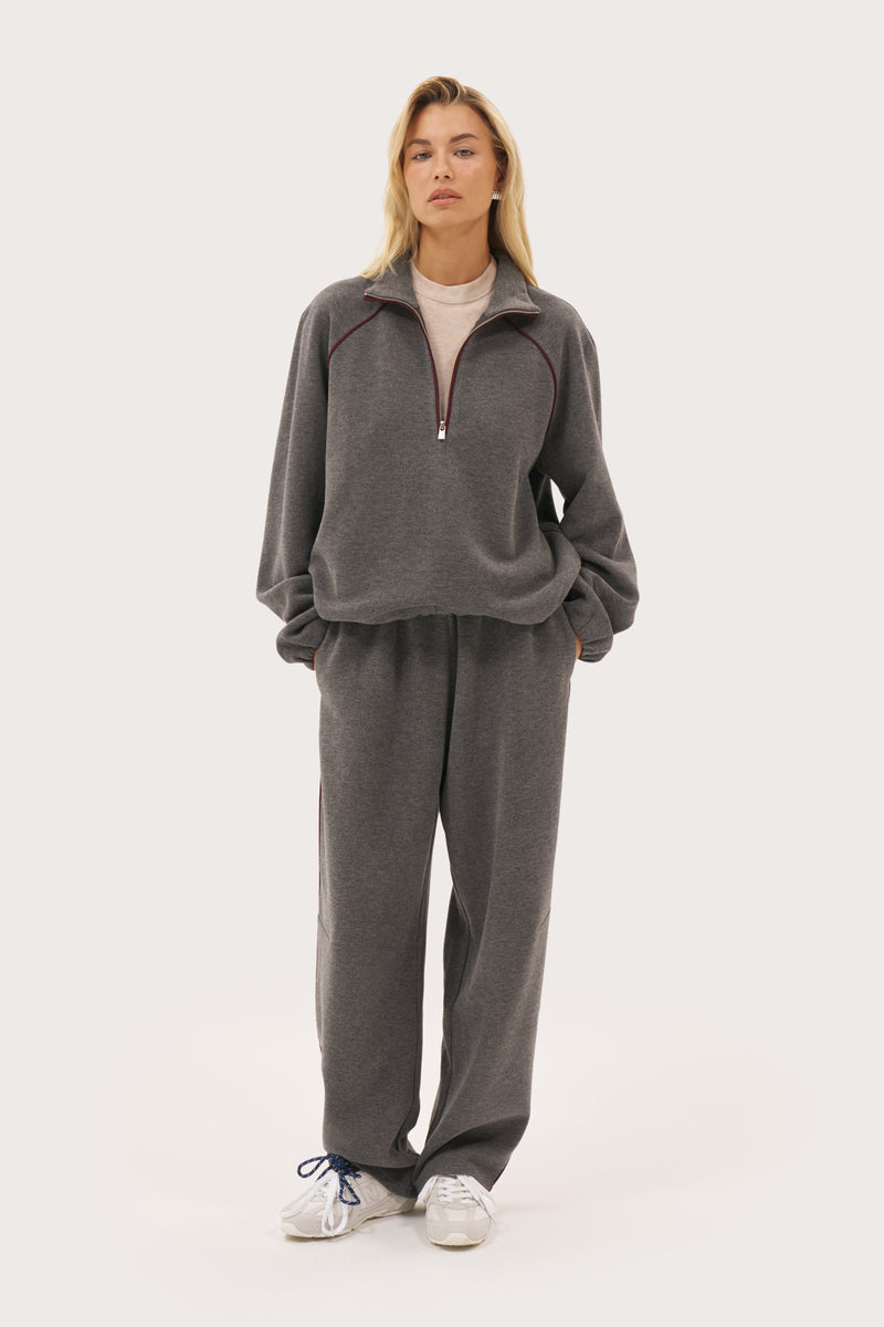 Rotation Jersey Knit Pants - Dark Grey