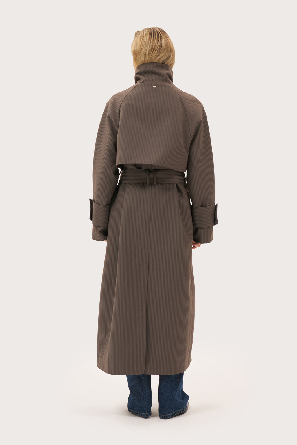 Kensington Oversized Trench Coat - Brown