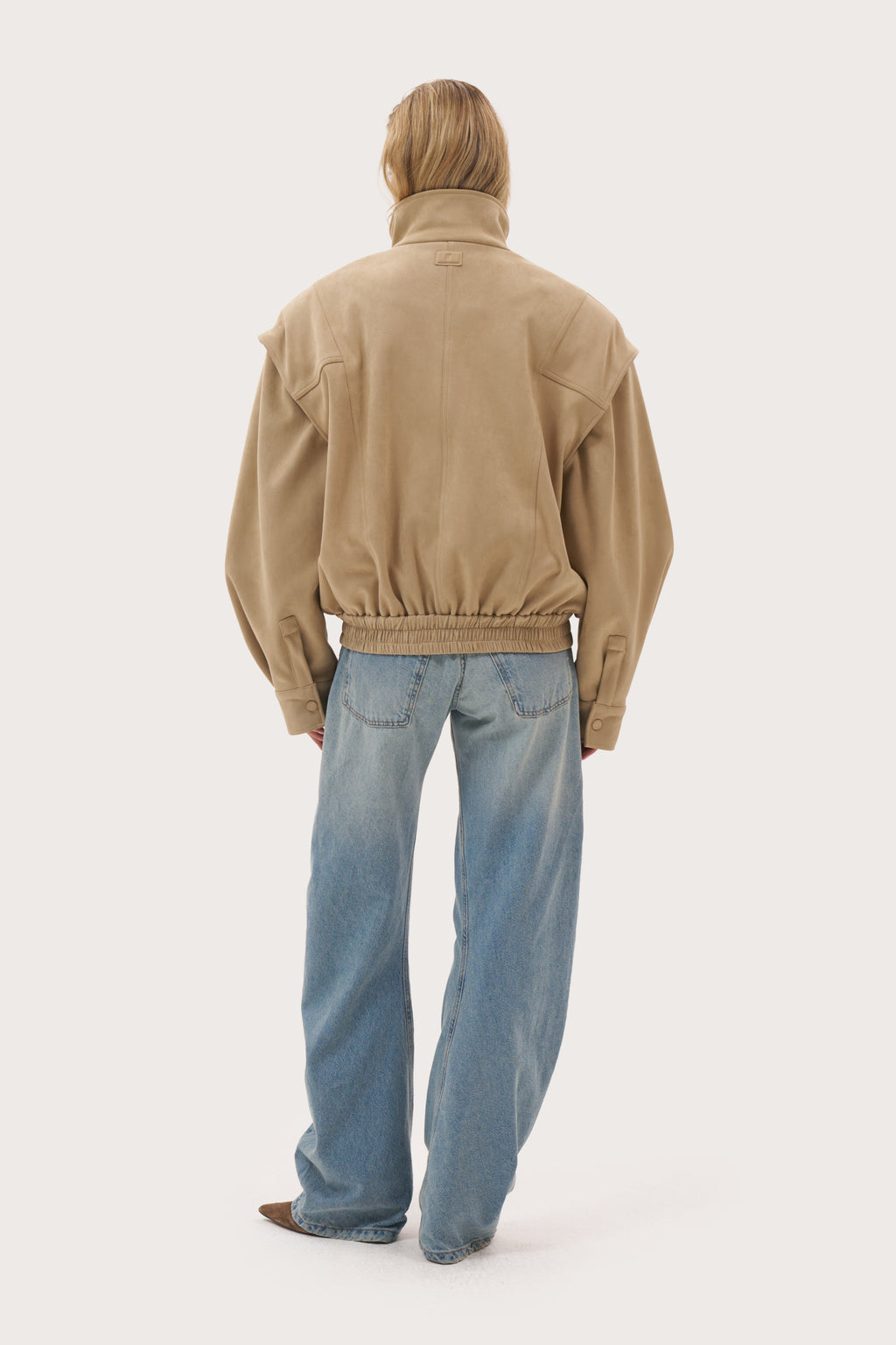 Fawn Oversized Jacket - Beige