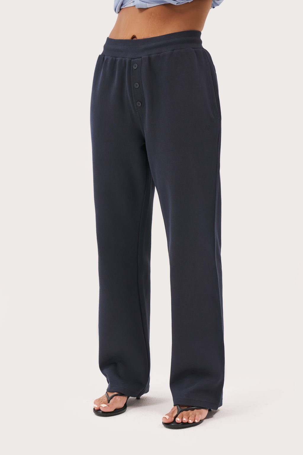 Daily Errands Straight Leg Joggers - Washed Navy