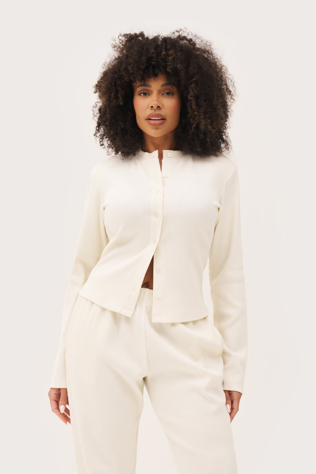 Awayday Pleated Top - Cream