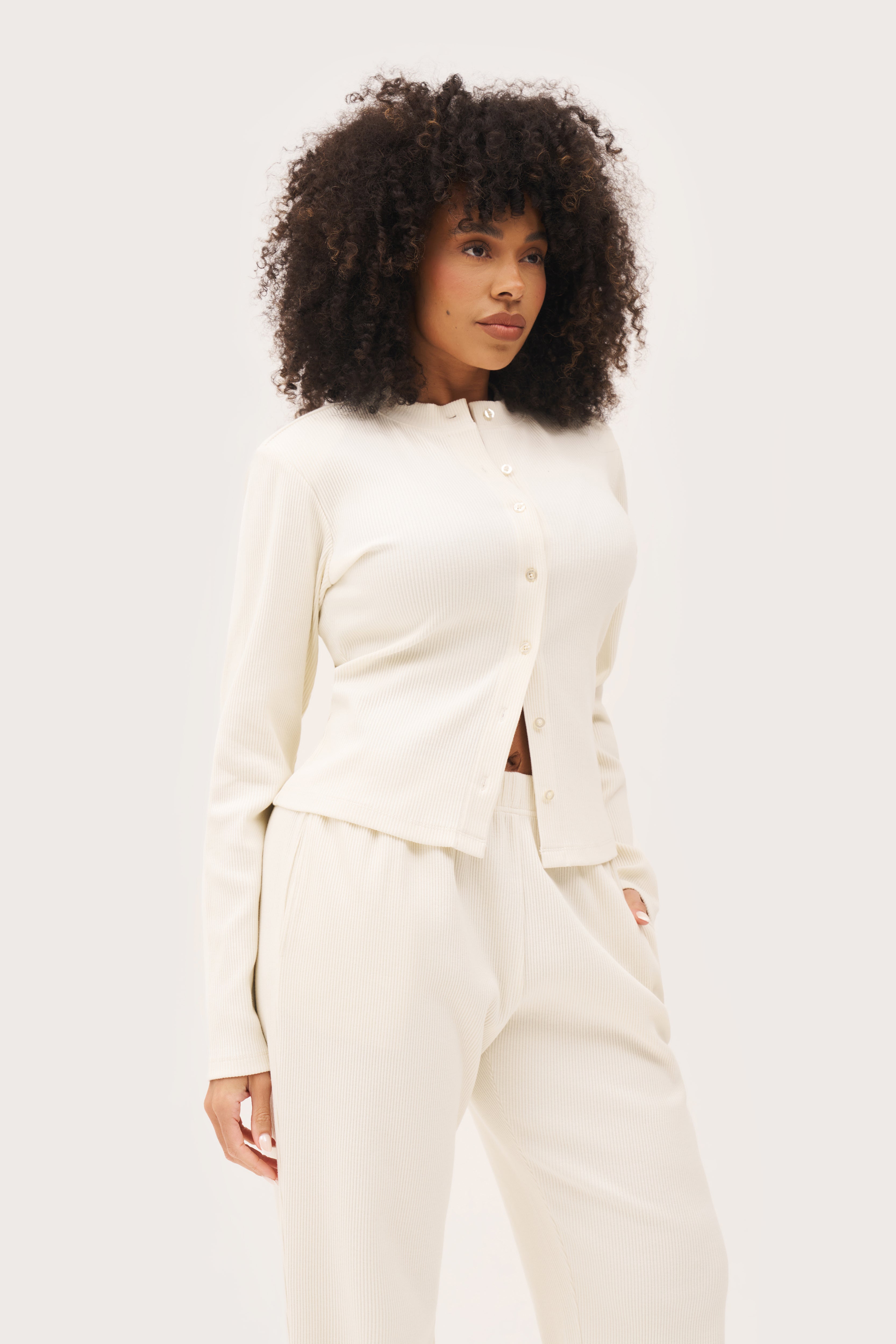 Awayday Pleated Top - Cream