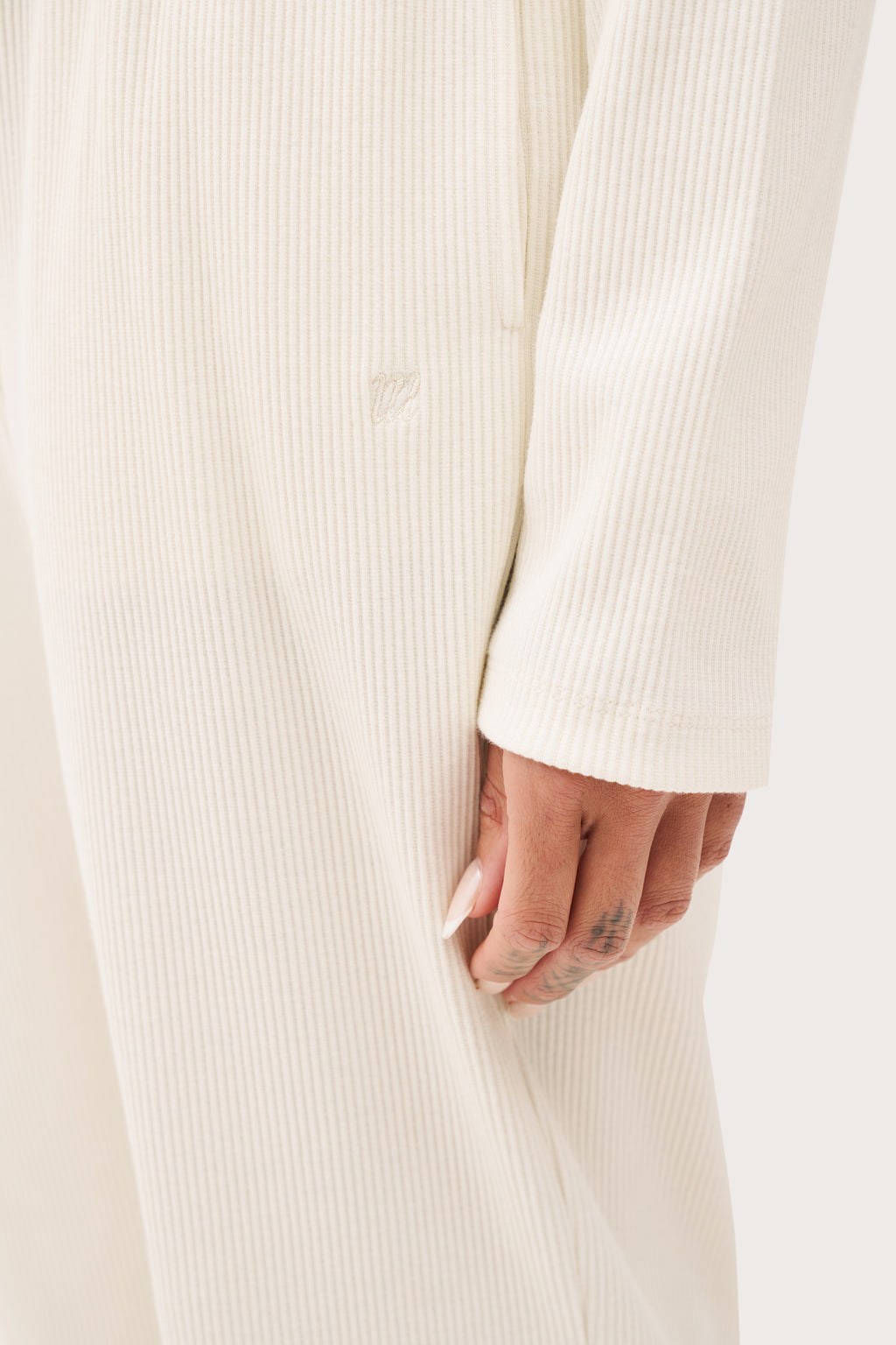 Awayday Pleated Pants - Cream
