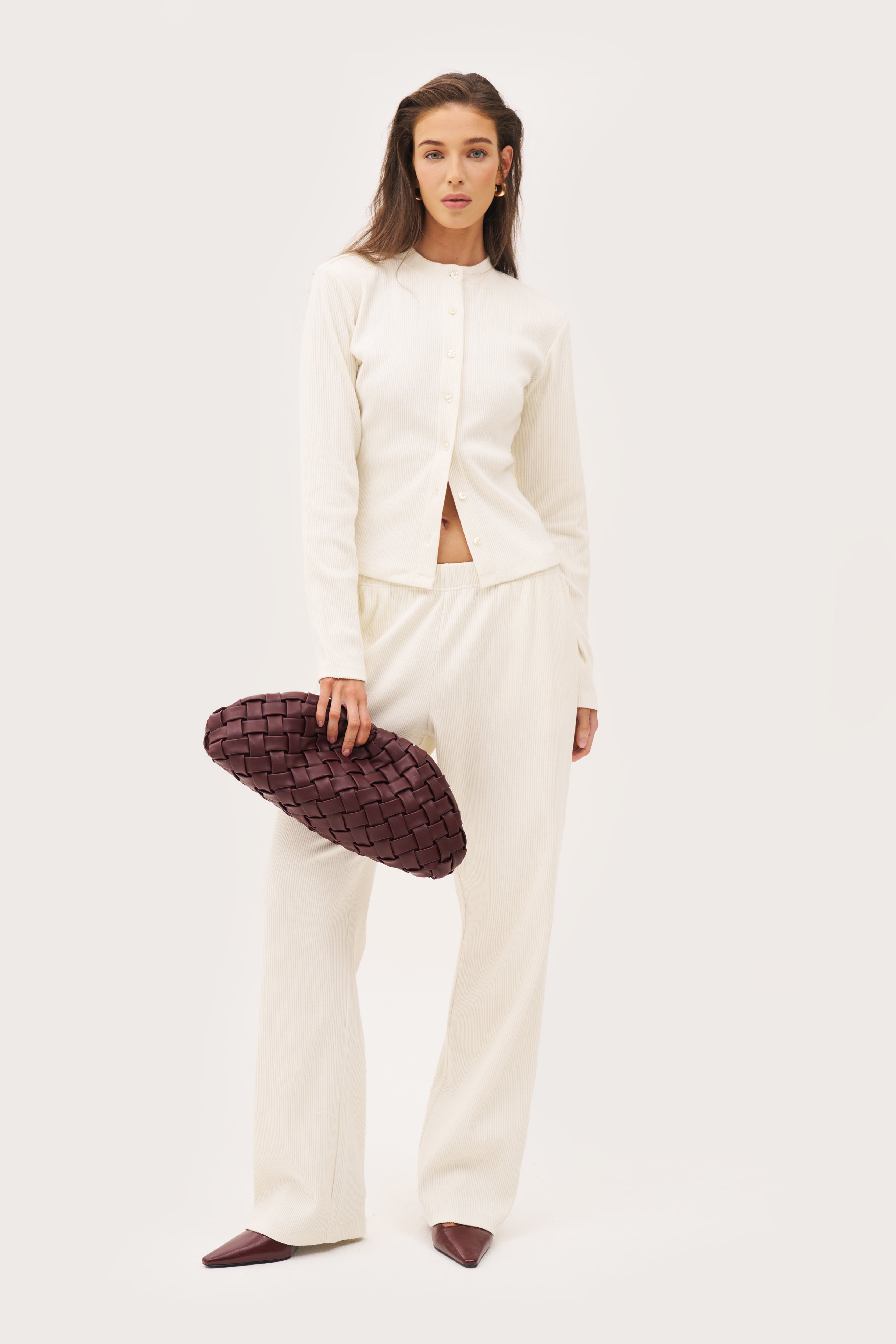 Awayday Pleated Top - Cream