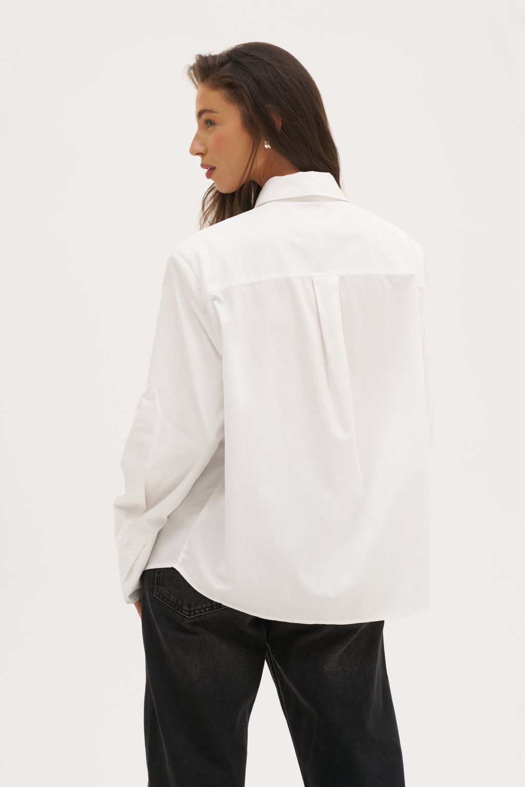 All Tied Up Oversized Shirt - White