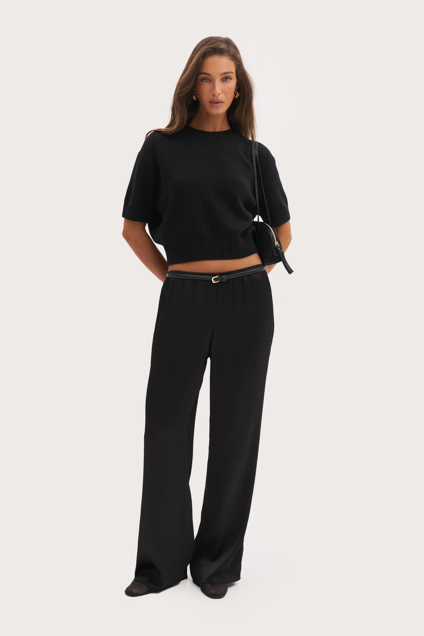Sofia Knit Sweater - Black