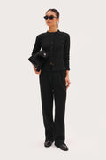 Awayday Pleated Pants - Black