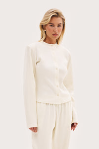 Awayday Pleated Top - Cream