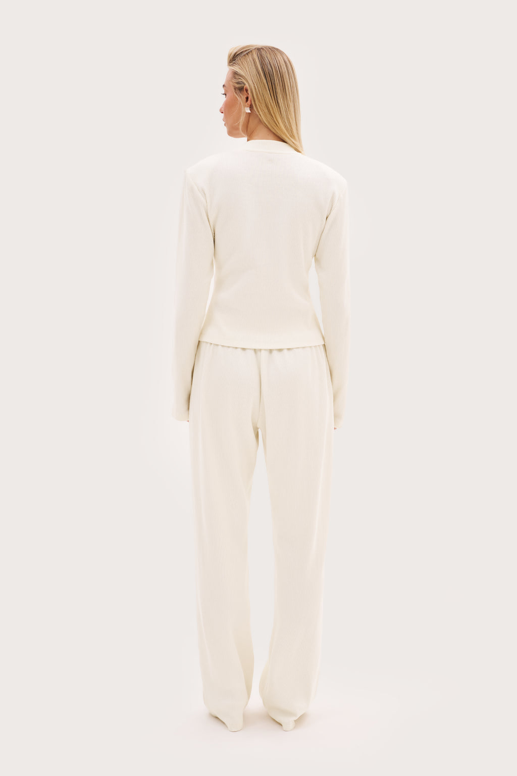 Awayday Pleated Pants - Cream