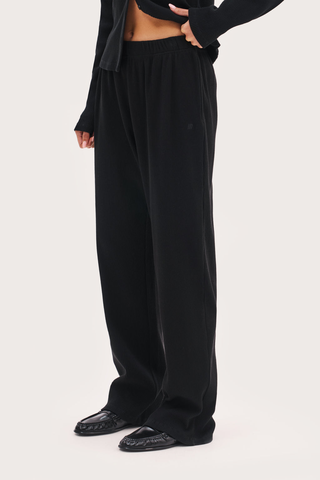 Awayday Pleated Pants - Black