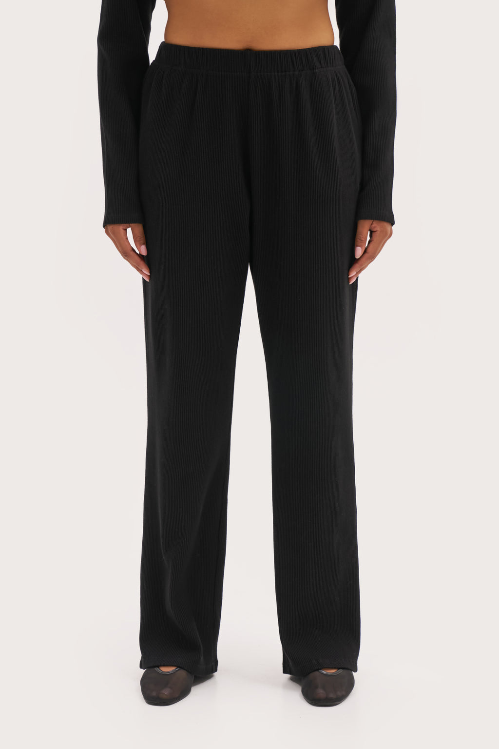 Awayday Pleated Pants - Black