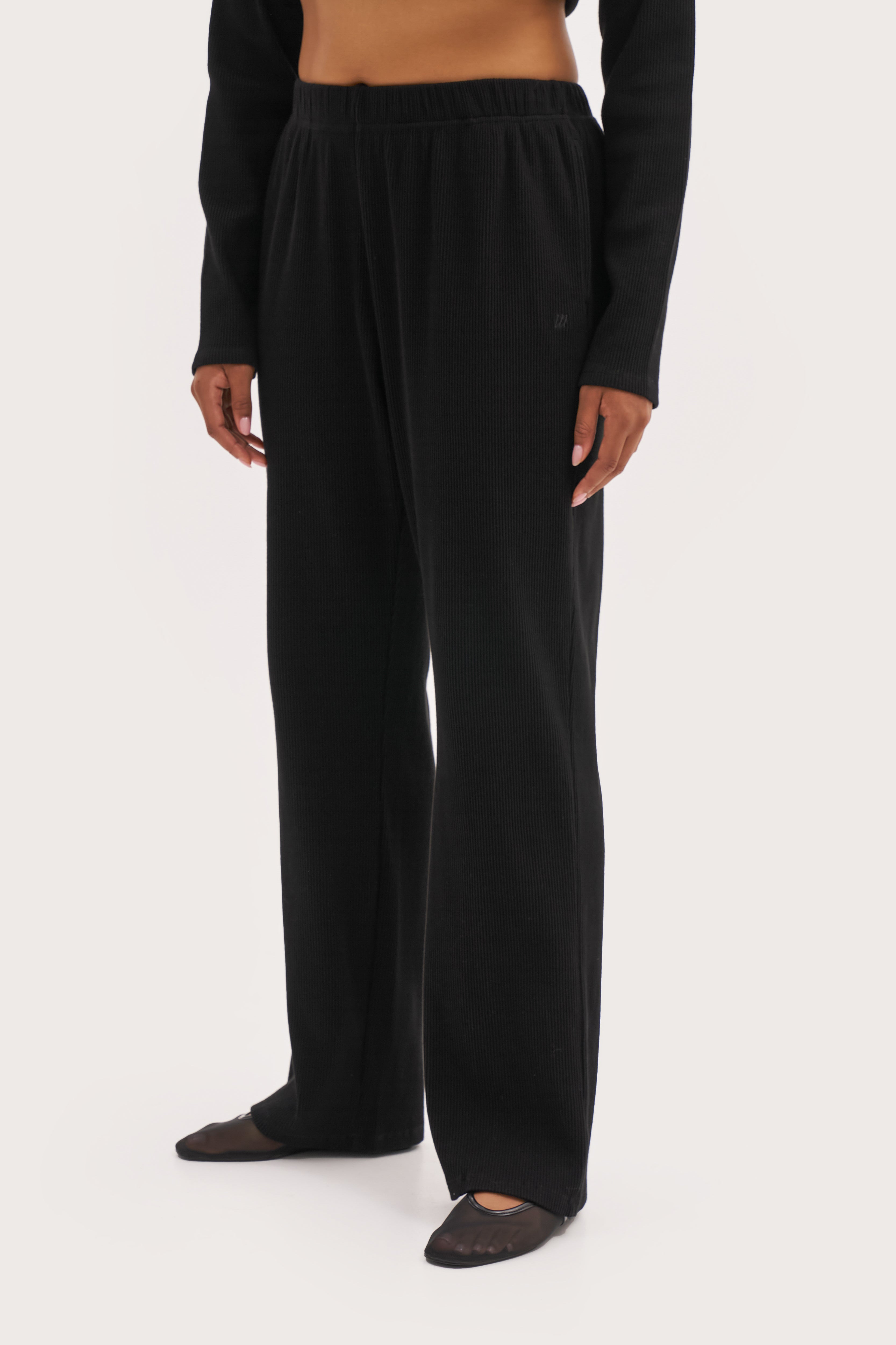Awayday Pleated Pants - Black
